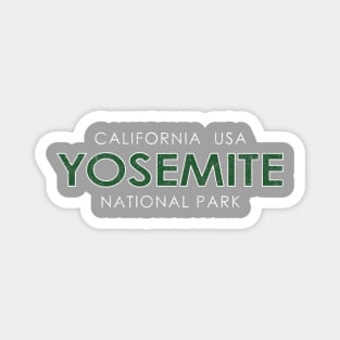 Yosemite National Park Vintage Magnet