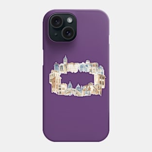 Mediterranean City Building Phone Case