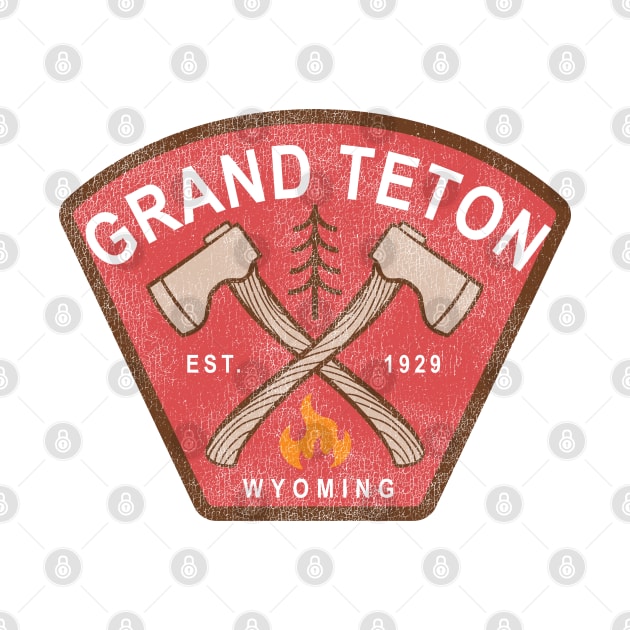 Grand Teton National Park Wyoming by Eureka Shirts
