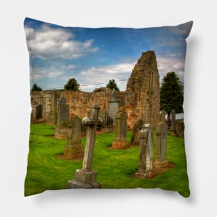 Ruined Church Pillow