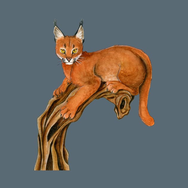 Caracal Watching You by TehNessa