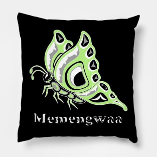 Memengwaa (Butterfly) Agender Pride Pillow