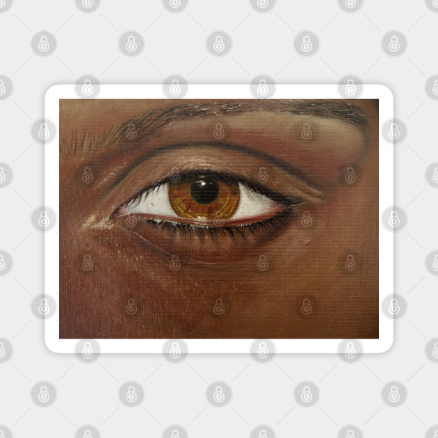 Eye See Injustice Oil Painting Artist Eyes Hyper Realism