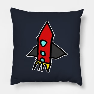 Rocket by Kids Pillow