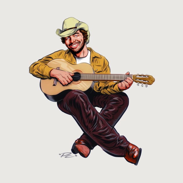 Toby Keith - An illustration by Paul Cemmick by PLAYDIGITAL2020