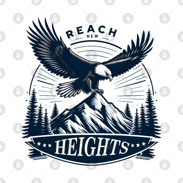 Reach New Heights Tee by FreshIdea8