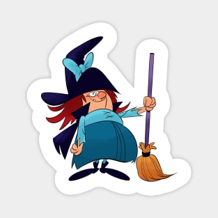Winsome Witch Magnet