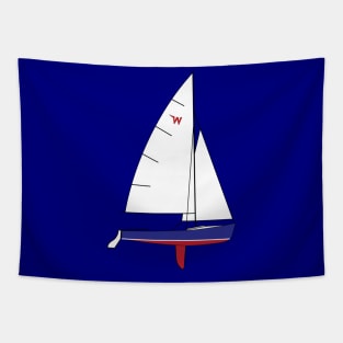 Wayfarer Dinghy Sailboat Tapestry