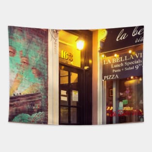 Italian Restaurant Little Italy Manhattan New York City Tapestry