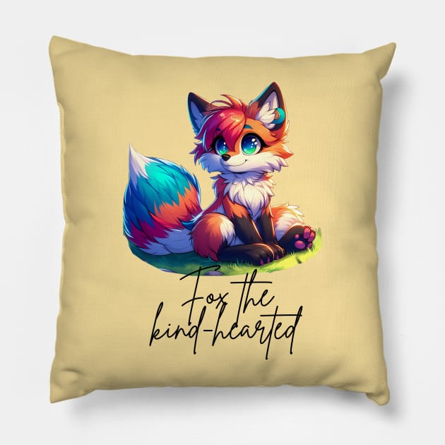 Foxy the kind - Kid's Fashion - Children's Clothes Pillow by Onyi