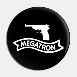 Megatron - Walther P38 (black) Pin