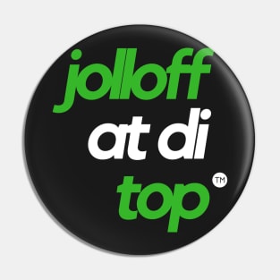 "Jollof" Design - Omo Naija Edition Pin