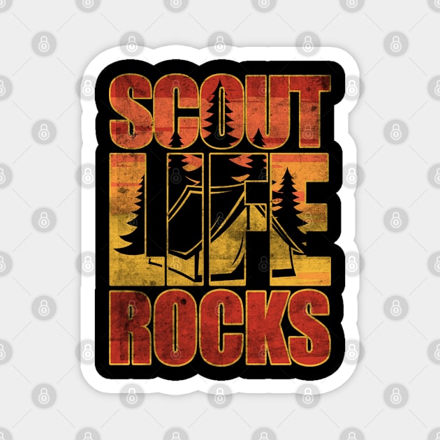 Scouting Scout Leader Magnet by BOOBYART