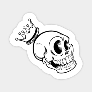 King Skull Boy Dbl Sided Magnet