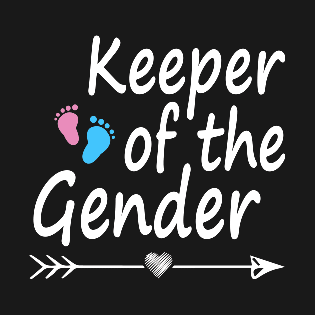 Keeper of Gender reveal party idea baby announcement by JaroszkowskaAnnass