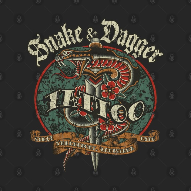 Snake & Dagger Tattoo 1976 by JCD666