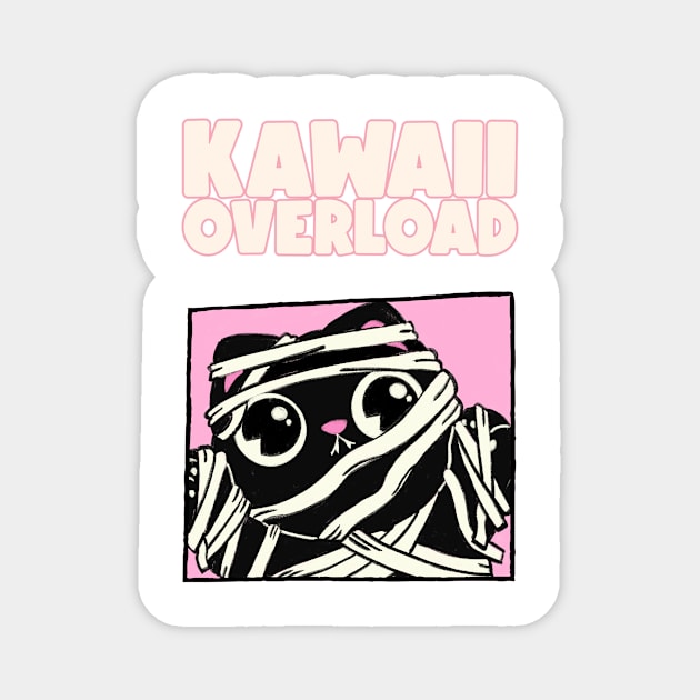 Kawaii Overload Magnet by G_Sankar Merch