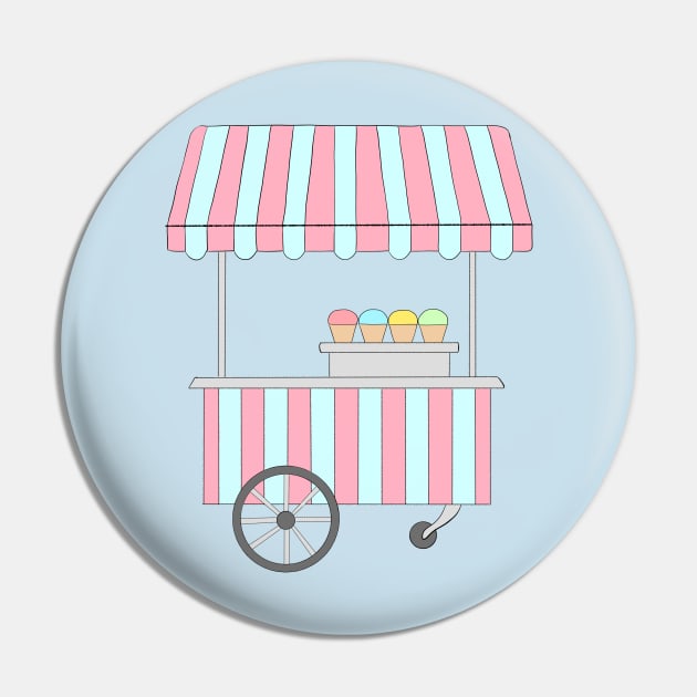 Ice cream van Pin by Lizzamour