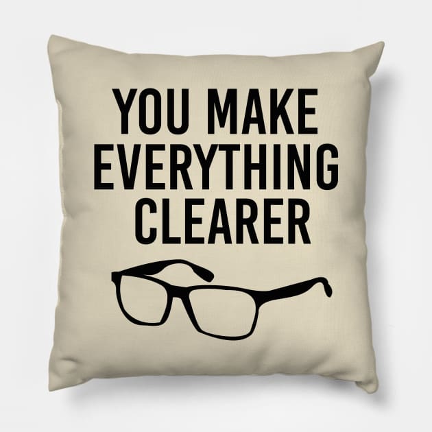 Glasses Pillow by insidethetardis