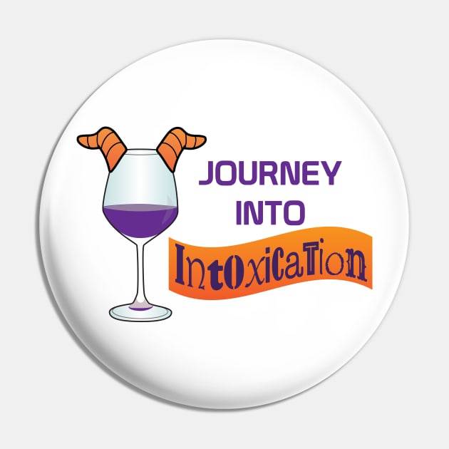 Journey Into Intoxication Pin by Podcast: The Ride