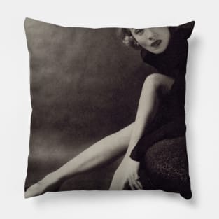 Marlene Dietrich legs Pillow