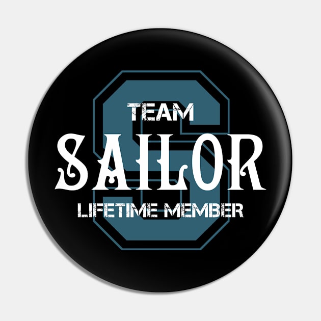 Team SAILOR Lifetime Member Pin by HarrisonAlbertinenw