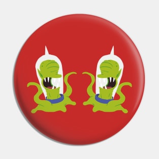 Kang and Kodos Laughing Pin