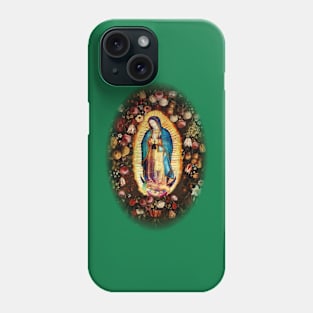 Our Lady of Guadalupe Mexican Virgin Mary Mexico Aztec Tilma 20-102 Phone Case