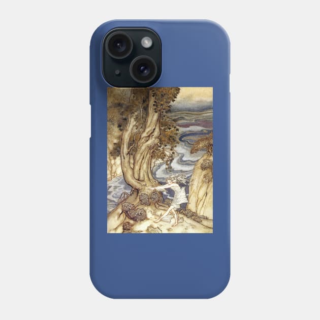 The Tempest, Arthur Rackham Phone Case by forgottenbeauty