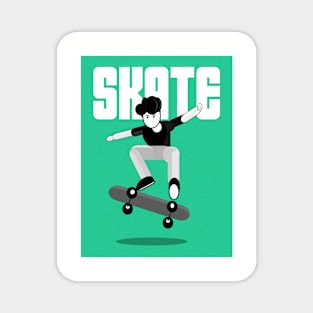 Skate chracter Magnet