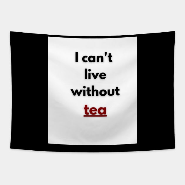 tea lovers Tapestry by Rine