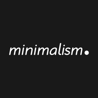 Minimalism. T-Shirt