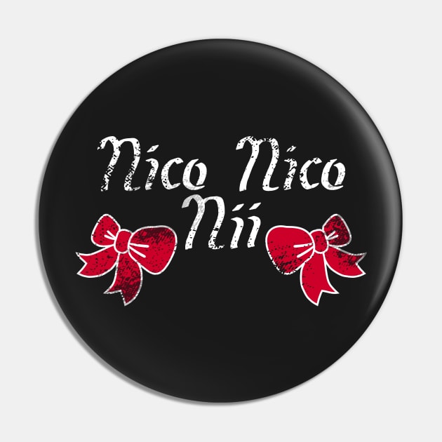 Nico Nico Nii Pin by pink_daruma