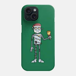 Old Robot for Christmas Phone Case