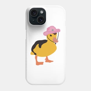 Pink Cowboy Duck Phone Case