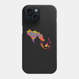 Akhand Bharat trippy Phone Case