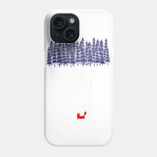 Alone In The Forest Phone Case