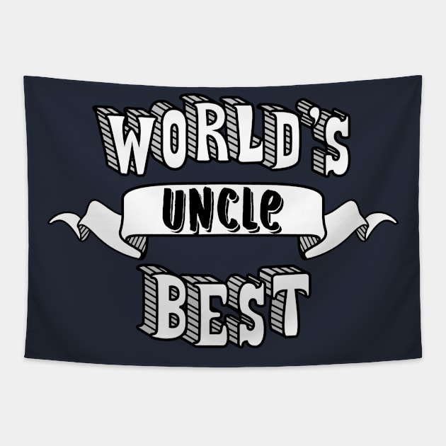 World's Best Uncle Tapestry by theMeticulousWhim