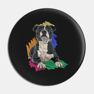 The Staffordshire Bull Terrier Pin