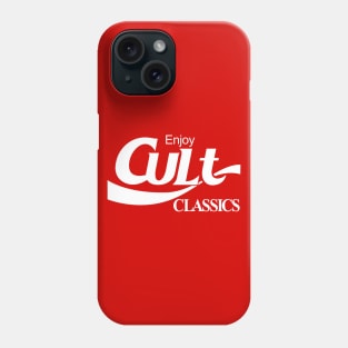 Cult Movie Lover Funny Retro Logo Parody For Cult Classic Lovers Phone Case