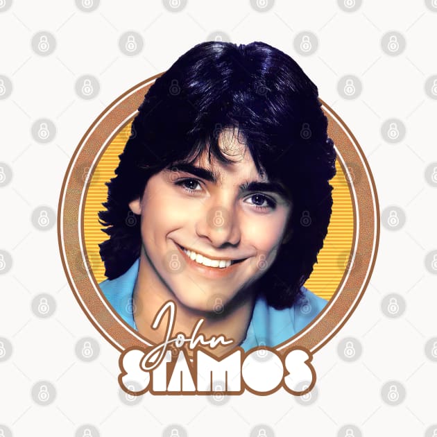 John Stamos -- Retro Fan Art by DankFutura