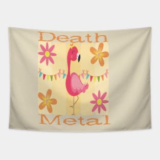 Flamingo Death Metal Tapestry