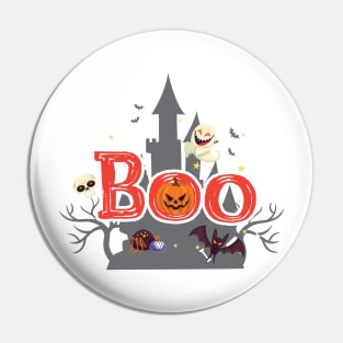 Boo Halloween For Kids - Funny Halloween Costumes Pin