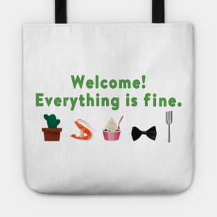 welcome! Tote