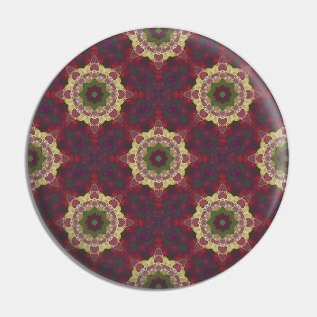 Green Stars Surrounded by Maroon Circles Pattern - WelshDesignsTP003 Pin by WelshDesigns