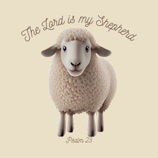 The Lord Is My Shepherd Psalm 23 T-Shirt