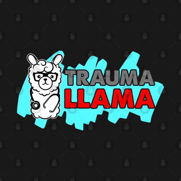 Llama Trauma Nurse by swissles