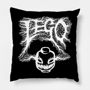 Lego Black Metal style Pillow