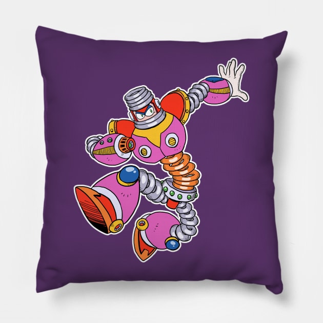 SPRINGMAN Pillow by IanDimas