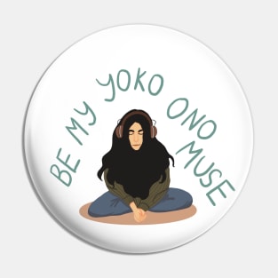 Yoko Ono Muse Pin